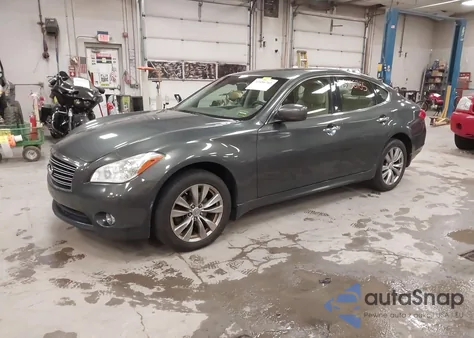 2013 Infiniti M37X z USA, uszkodzony, nr VIN JN1BY1AR2DM602887